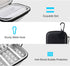 Lacdo Hard Drive Carrying Case for Seagate Portable/One Touch/Ultra Touch/Backup Plus Slim HDD 1TB-5TB, Black