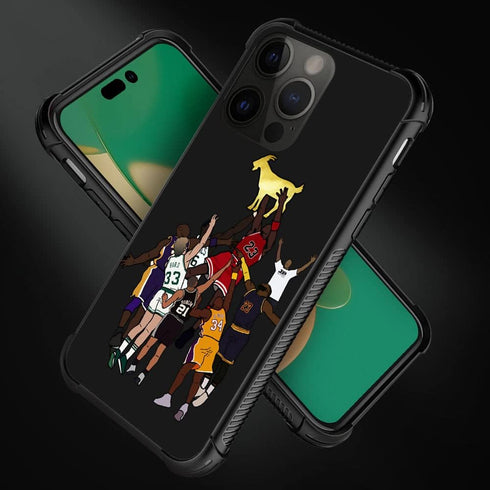 Basketball Player 35 Pattern Case for iPhone 14 Pro Max, Shockproof Cover for Boys Men, 6.7-inch
