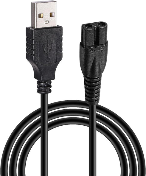 Replacement AIBRIT PRO Charger USB Charging Cable Compatible with AIBRIT PRO Electric Bikini Trimmer Power Cord