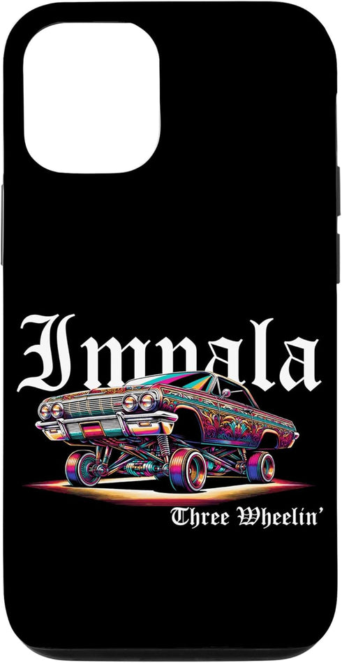 iPhone 13 Pro Old School Impala Three Wheelin Hydraulic Lovin Classic Car Case