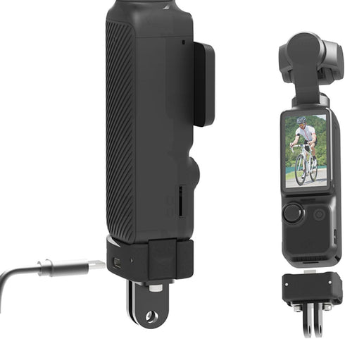 Type-C Charging Base Adapter with 1/4 Screw for DJI Osmo Pocket 3 Action Camera Mounting Accessories