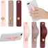 Weewooday 6 Pieces Phone Grip Holder Cell Phone Grip Strap Telescopic Finger Strap