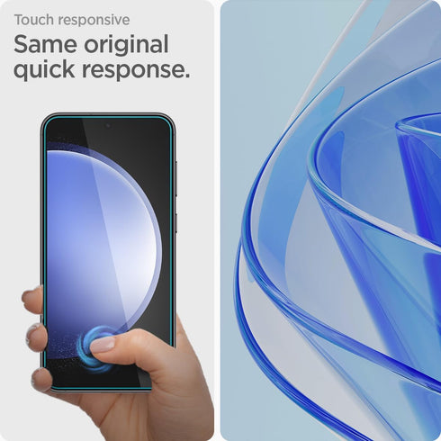 Spigen GlasTR AlignMaster Tempered Glass Screen Protector for Galaxy S23 FE - 2 Pack