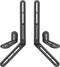 Mounting Dream Soundbar Mount for Most Sound Bars up to 15 lbs, Above or Under TV, with Detachable Extension Plates