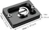 YTgilo 2PCS 1/4 inch-20 Metal Quick Release Plate with Camera Screw Tripod Mounting Plate for DSLR Camera Tripod Ball