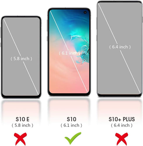 Abitku Compatible with Galaxy S10 Case, Liquid Silicone Microfiber Cloth Lining Full Body Cover with Screen & Camera