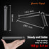 Zeadio 1/4 Inch 4, 2, 2, Metal Mini Tripod, Desktop Tabletop Stand Tripod with Screw for Smooth Crane Plus, Crane Osmo