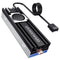 GRAUGEAR M.2 2280 SSD Heatsink with 20mm Cooling Fan, Copper Heat Pipe, Aluminum Plate-Fin Design, Thermal Pads Included
