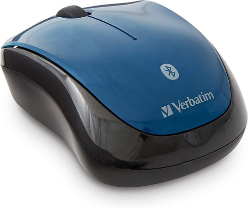 Verbatim Multi-Trac Bluetooth Wireless Tablet Mouse - Dark Teal with Blue LED