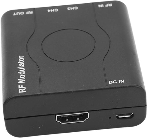 Yoidesu RF Modulator Coax Adapter, VHF HD Digital Video Input Converter, Support NTSC Format Output 1080P