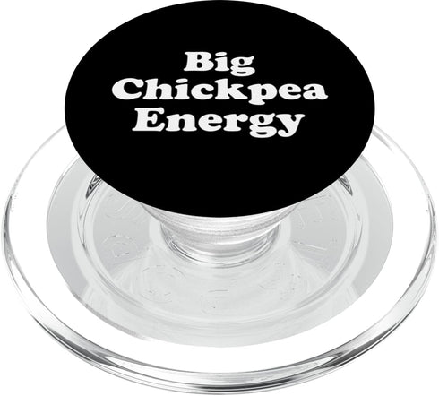 I Love Chickpeas Designs By JXCO Big Chickpea Energy PopSockets MagSafe PopGrip for iPhone