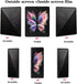 2+1 Pack Privacy Matte Screen Protector for Samsung Galaxy Z Fold 6, Anti-peep 1PCS Outside +1PCS Inside +1PCS Lens