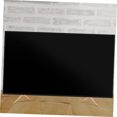 VOSAREA 1pair Tv Stand Legs Adapter for Small Spaces Sturdy Tabletop Mount for Corner Use Easy Installation Stylish