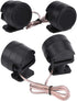 Health Gear 12V Car Speakers, Small Exterior Loudspeaker, 1 Pair 500W Tweeters for Automobile