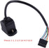 RJ12 6P6C Cable to 6 Pin 0.1" Pitch Debug Terminal Block Adapter, 6 Ways Telephony Female Connector Socket