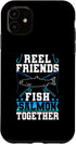 Salmon Fish Fisherman Design Idea Fishing iPhone 11 Reel Friends Fish Salmon Together Salmon Fishing Fisherman Case