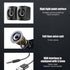 Mini Computer Speaker, Stereo Less Distortion, USB Powered Wired Small Speaker for Desktop PC & Laptop