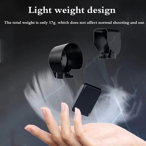 3-in-1 Accessories for DJI OSMO Pocket 3 - Sun Hood, Camera Lens Protector, Screen Cover Protector