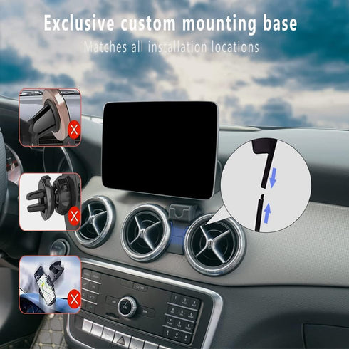 Car Phone Holder for Mercedes-Benz GLA-Class, Air Vent Phone Mount for GLA-Class 2015-2020, CLA-Class 2014-2019