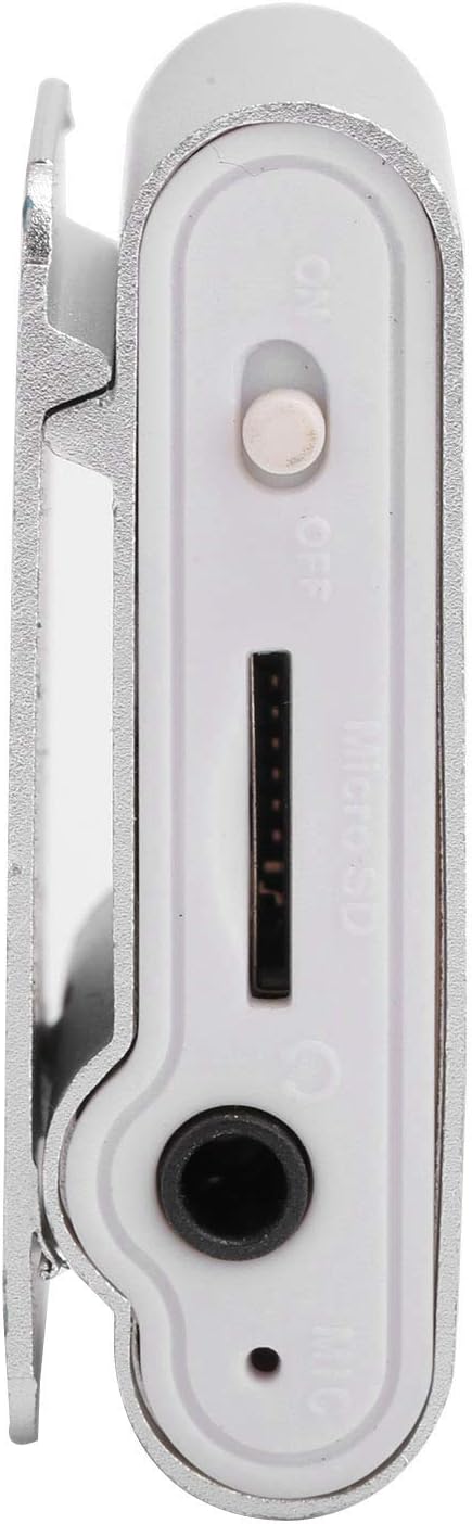 Akozon Mp3 WiFi,Mp3, Mp3, Mp3 Player with Bluetooth and Portable Mini Music Player Sports BackClip LCD Screen Outdoor