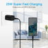 25W Fast Phone Charger for Motorola Edge 50 40 30 20 Pro Ultra Fusion Neo X30 S30, Wall Power Adapter with USB C to C Cable