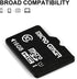 INLAND Micro Center 16GB Class 10 MicroSDHC Flash Memory Card with Adapter, 80MB/s UHS-I, C10, U1 (10 Pack)