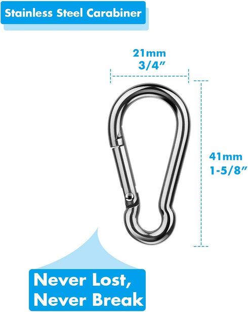 Earbud Case, Cridoz EVA Earphone Holder with Carabiner for Wireless Earbuds, Bluetooth Headset Organizer