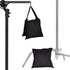 2 Packs Sandbags Weight Bags for Light Stand Photography Video Support, Heavy Duty Saddlebags for Backdrop Stand, Photo