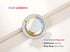 Glitter Bling Bling Phone Ring Holder, Sparkle Phone Ring Grip with Flat Diamond