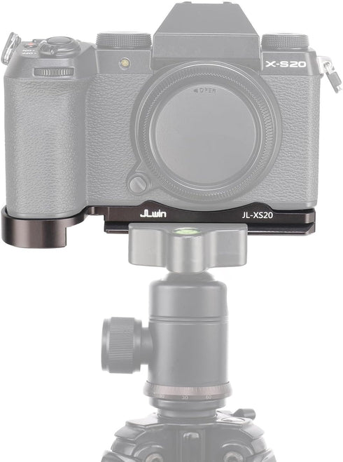 FocusFoto X-S20 Quick Release Baseplate QR Plate Mount for Fujifilm Mirrorless Camera, Compatible with Arca-Swiss