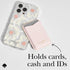 Kate Spade New York Magnetic Wallet/Card Holder, Compatible with MagSafe Wallet - Pale Dogwood