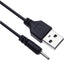 USB to DC 2.0mm Cable 3.3ft, USB 2.0 Type A Male to DC 2.0mm Barrel Jack Power Adapter Connector Charging Cable