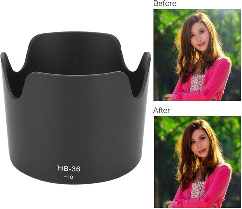 Hb 36 Lens Hood Replacement for Af S 70-300 Mm F 4.5-5.6G If Ed Vr Lens