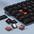 Kailh Choc Low Profile Red Linear Switch, 5-Pin 50gf RGB SMD Gaming Mechanical Keyboard Switch (Choc Red, 45pcs)