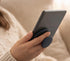ENCASED Comfort Grip Holder for E-Readers and Tablets - Collapsible Handle (Black)