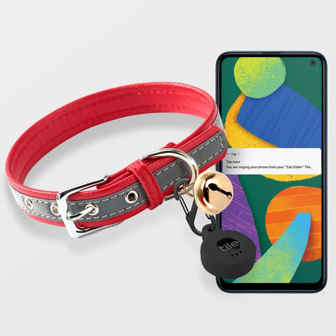 Geiomoo Silicone Case for Tile Sticker 2022, Protective Cover with Carabiner (Black)