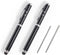 Metal Multi-Function Pen with Touch Screen Stylus, Flashlight, Creative Christmas and Birthday Gifts (2 Black)