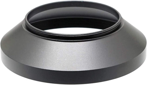 Fotasy 39mm Metal Wide Angle Lens Hood for Canon Fuji Leica Nikon Olympus Panasonic Pentax Sony Lens