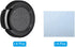 PATIKIL 28mm Lens Cap, 4 Pack Sides Pinch Snap Camera Lens Cover for Front Lens with Cloth