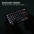 Rii Mini Bluetooth Keyboard, Portable Wireless Backlit Keyboard, Rechargeable for Smart TV/Android TV