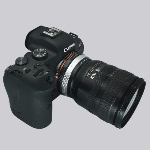 Lens Mount Adapter for Nikkor G/F/AI/AIS/D/AF-S Lens to Canon EOS RF Mount, with Aperture Control Ring