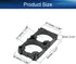 Heyiarbeit 20pcs 2 x Cell 26650 Battery Holder Bracket, Safety Shockproof Plastic Brackets for 26650 Lithium Batteries