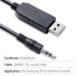 Cutesliving 3.5mm CP2102 (10 ft/3M) USB to Ex-Link Cable - Silicon Labs Chip for TV Service Mode & Firmware Updates