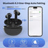 Wireless Earbuds, True Wireless Bluetooth 5.3 Ear Buds with Charging Case for iPhone Android Smart Cellphones