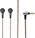 Wired Music Headphones, HD Bass Driven Audio, HiFi Lightweight Wired Earbud Headphones, Noise Isolating