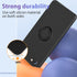 iPhone 11 Case, with 360° Rotatable Ring Holder Kickstand & Strap Lanyard, Premium Liquid Silicone, White