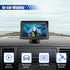 YoRise 4.3 Inch 12V TFT LCD Car Color Parking Aid System Monitor Display, DC Automotive Rearview Reverse Camera