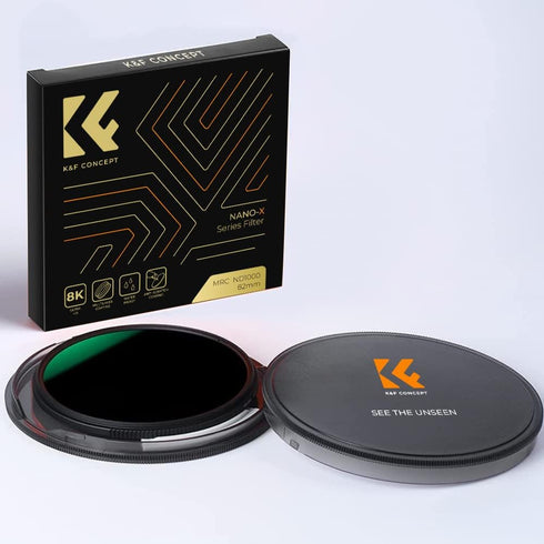 K&F Concept 67mm ND1000 (10-Stop Fixed Neutral Density) ND Filter with 28 Multi-Coated Optical AGC Glass Waterproof