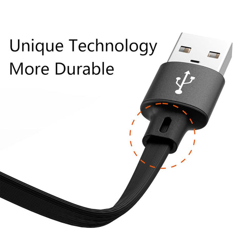 Short Micro USB Fast Charging Cable 0.9in, USB A to Micro USB Charging and Data Sync Cable for Power Bank, Phones (2Pcs)