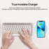 KPON Invisible Wireless Charger, 30mm Under Desk Charger Mat for iPhone 15/14/13/12/11/Samsung/LG/Google Pixel (with QC